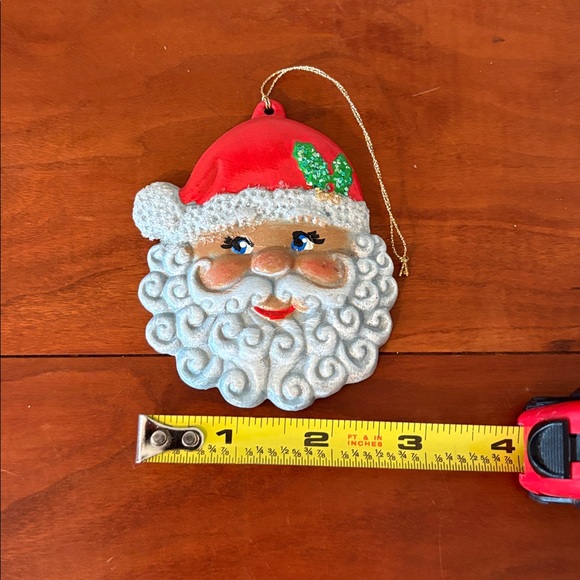 Vintage 1986 Santa Claus Christmas Ornament - Picture 3 of 3